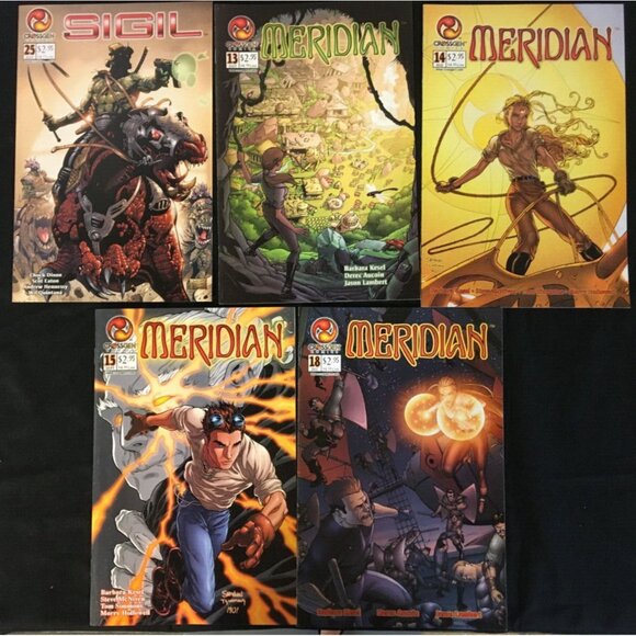10 Crossgen Comics Meridian Sigil Coyote Chronicle Crux Negation Crica 1983-2002 - Picture 7 of 12